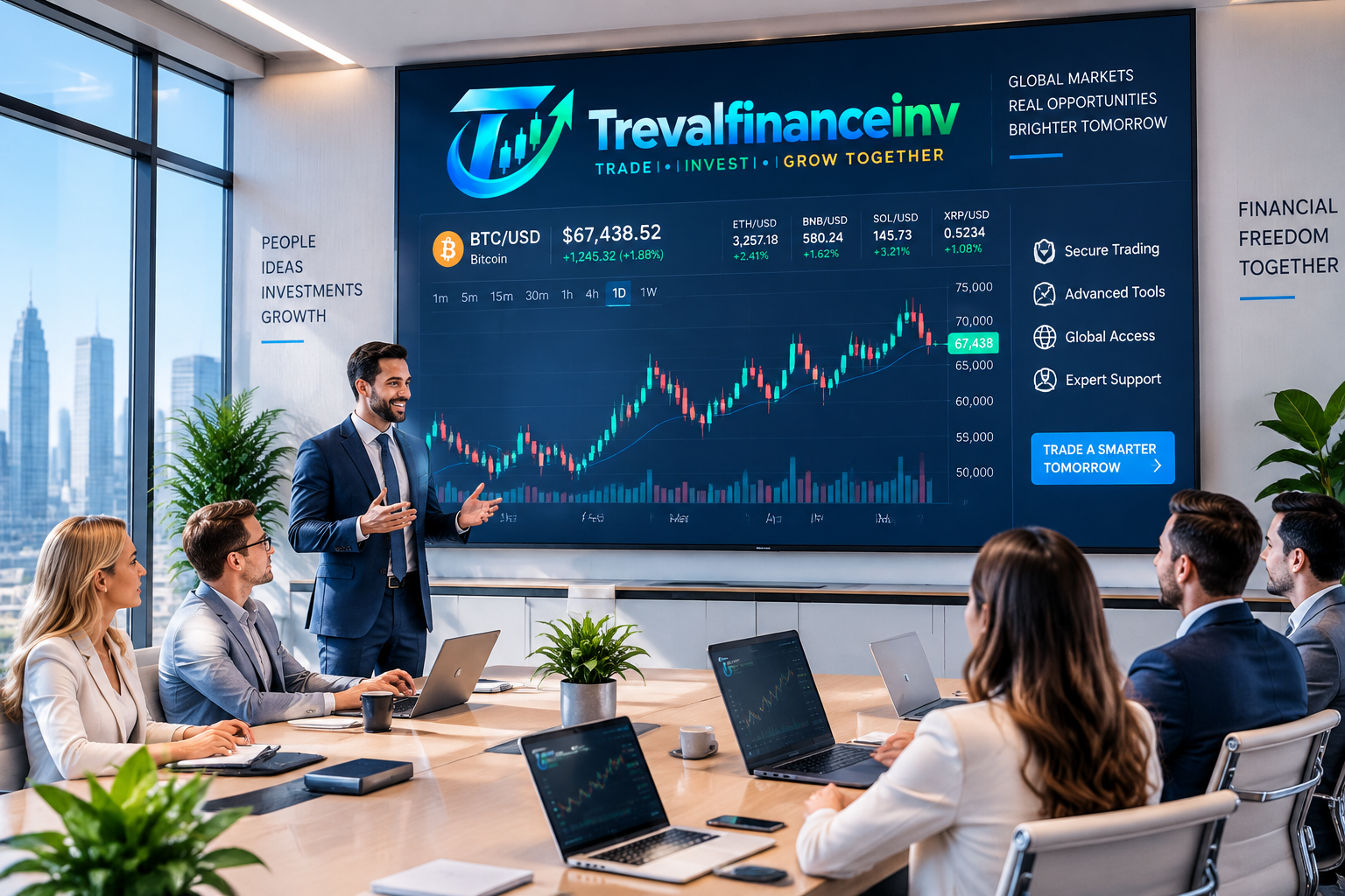 Trevalfinanceinv team meeting